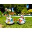 dameco 24179 Gartenfigur Gartenstatue Vogel Polyresin Schwarz, Blau, Grün, Orange, Rot, Weiß, Gelb 2 Stück(e), 5 image