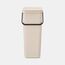 Brabantia 251788 Abfallbehälter Rechteckig Recycelbarer Kunststoff Beige