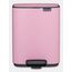 Brabantia Bo 7 l Rechteckig Stahl Pink, Farbe: Pink