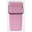 Brabantia Sort & Go 16 l Rechteckig Recycelbarer Kunststoff Pink