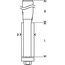 Bosch 2 608 628 346 Fräsaufsatz Laminat-Trimmbit 1 Stück(e)