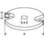 Bosch 2 608 628 403 Fräsaufsatz Nutenfräser 1 Stück(e)