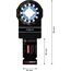 Bosch 2 608 900 012 Multifunktionswerkzeugzubehör Tauchschnittklinge, 2 image