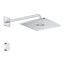 GROHE Rainshower Smartconnect 310 Cube Duschsystem 1 Kopf/Köpfe Wand Chrom