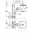 GROHE Vitalio Comfort 250 Duschsystem Schwarz, 3 image