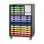 Styro 268-405.35 Schreibtischablage Polystyrene Blau, Farbe: Blau
