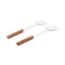 Bodum 2700-19 Löffel Salatlöffel Buche, Kunststoff Buche, Transparent 2 Stück(e)