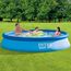 Intex 28132SZ Aufstellpool Aufblasbarer Pool Rund 5621 l Blau, 2 image