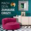 Lumaland Sitzsack-Sofa Burgund Drinnen Stuhl, 3 image
