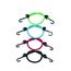 MASTER LOCK 25 cm x 4 mm Twin Wire-Spanngummi in Miniaturformat; 4er-Pack