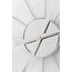 KARE 30200 Wand- /Tischuhr Quarzuhr Rund Chrom, Silber, 6 image