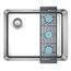 Joseph Joseph 305247 Küchengeschirr-Organiser/Abtropfer Matte Waschbecken, 5 image