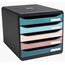 Exacompta Big box, schubladenbox mit 5 schubladen, skandi - farben sortiert - neu, 5 image
