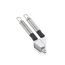 Leifheit 03124 Knoblauchpresse Kunststoff, Edelstahl Handknoblauchpresse