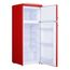 SPC Kühl- / Gefrierkombination Retro KS3777-6, rot, 206 L, Farbe: Rot, 3 image
