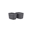 Zone Denmark 31770 Blumentopf Schwarz Papier 2 Stück(e)