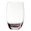 Lunasol Tumbler Barrel 460 ml mit rotem Spiralhintergrund - Optima Glas, Farbe: Rot, Transparent