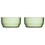 Lyngby Glas 32370 Speiseschüssel Dessertschale Rund Grün 2 Stück(e)