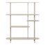 House Nordic Rieti Modulares Regal Freistehend Metall Sand