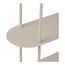 House Nordic Rieti Modulares Regal Freistehend Metall Sand, 3 image