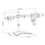 Multibrackets 3330 Flachbildschirm-Tischhalterung 68,6 cm (27") Tisch/Bank Schwarz, 12 image