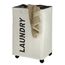 WENKO 3450110100 Wäschekorb 79 l Rechteckig Polyester, Polypropylen (PP) Beige, 2 image