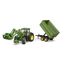 BRUDER John Deere 7R 350 mit Frontlader und Tandemachstransportanhänger, 3 image