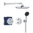 GROHE Precision Thermostatique Duschsystem Chrom