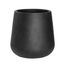 Pottery Pots Pax M Drinnen/Draußen Topfpflanzer Freistehend Stein Schwarz