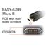 DeLOCK 84805 USB Kabel USB 2.0 0,2 m USB A Micro-USB B 0,48 Gbit/s Weiß, 2 image