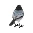 Esschert Design 37000632 Gartenfigur Gartenstatue Vogel Polyresin Mehrfarbig 1 Stück(e), 4 image