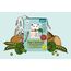 VEGDOG 370914 Hunde-Dosenfutter Brokkoli, Kartoffel Adult 390 g