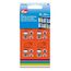 Prym 390920 selbstklebendes Etikett Rechteck Blau, Braun, Grün, Grau, Khaki, Hellgrün, Orange, Pink, Weiß, Gelb 40 Stück(e), 2 image