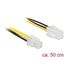 DeLOCK 85458 Internes Stromkabel 0,5 m