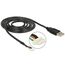 DeLOCK USB 2.0 A M / 5 pin V5 1.5m Kamerakabel 1,5 m Schwarz, 2 image
