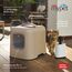 Rotho 4006702590WS Hunde-/Katzentoilette Katze Katzenklo mit Haube Grau, 4 image