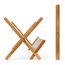 Relaxdays 10019151 Geschirrtrockner Edelstahl, Holz, 3 image