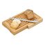 Relaxdays Brotschneidebrett mit Messer