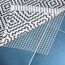 Relaxdays 10029531 Drinnen Bodenmatte Rechteck PVC Cremefarben, 5 image