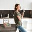 Relaxdays 4052025321697 Teedose Kunststoff, Holz, 2 image