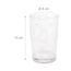 Relaxdays 4052025422745 Wasserglas Transparent 4 Stück(e) 400 ml, 5 image