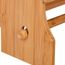 Relaxdays 10045696 Spender für Küchenutensilien Holz Bambus, Stahl, 5 image