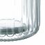 Relaxdays 4052025458454 Kerzenständer Glas, Polyester Transparent, Weiß, 5 image