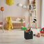 Relaxdays Schwarze Aufbewahrungsbox im 4er Set, 4 image
