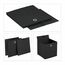 Relaxdays Schwarze Aufbewahrungsbox im 4er Set, 5 image