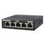 NETGEAR GS305 Switch 5 Port Gigabit Ethernet LAN Switch (Plug-and-Play Netzwerk Switch, LAN Verteiler, Hub energieffizient, lüfterlos, robustes Metallgehäuse)
