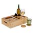 Relaxdays 10049432 Bett-Serviertablett Rechteck Holz