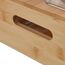 Relaxdays 10049432 Bett-Serviertablett Rechteck Holz, 8 image