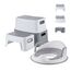 Relaxdays Kindertoilettensitz mit Tritthocker