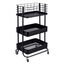 Relaxdays 4052025820220 Ablage & Regal Stahl Schwarz